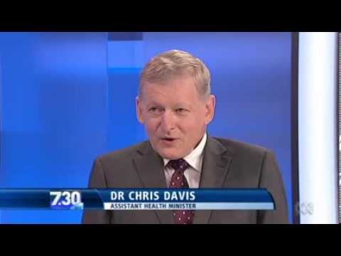 ABC7.30-Newman’s Assistant Health Minister Dr Chris Davis speaks about his revolt