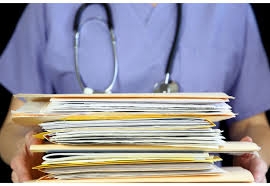 Health record review recommends electronic system automatically upload private medical history