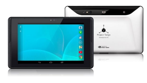 Google unveils 3D-sensing tablet prototype