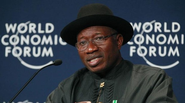 Nigeria President Goodluck Jonathan.