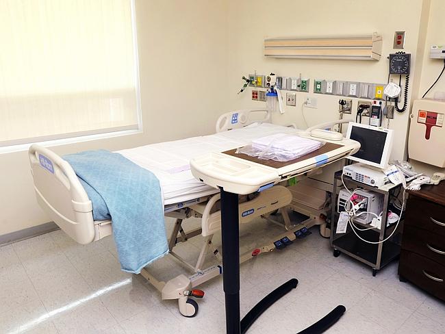 Treatment room ... this is the isolation room at Emory University Hospital set up to trea