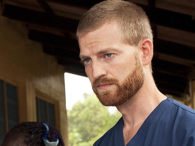 Victim ... Dr Kent Brantly contracted Ebola while working in Liberia.