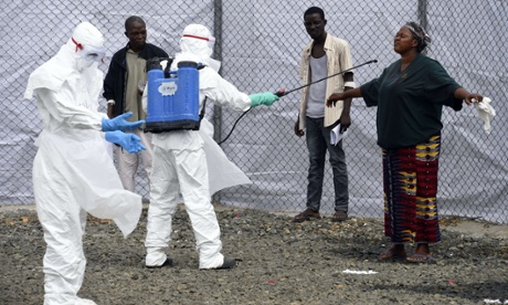 ebola disinfecting monrovia