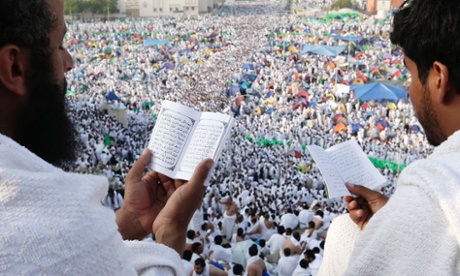 Muslim pilgrims in Mecca, 2012