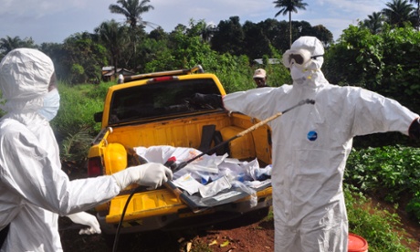 Ebola workers, Liberia