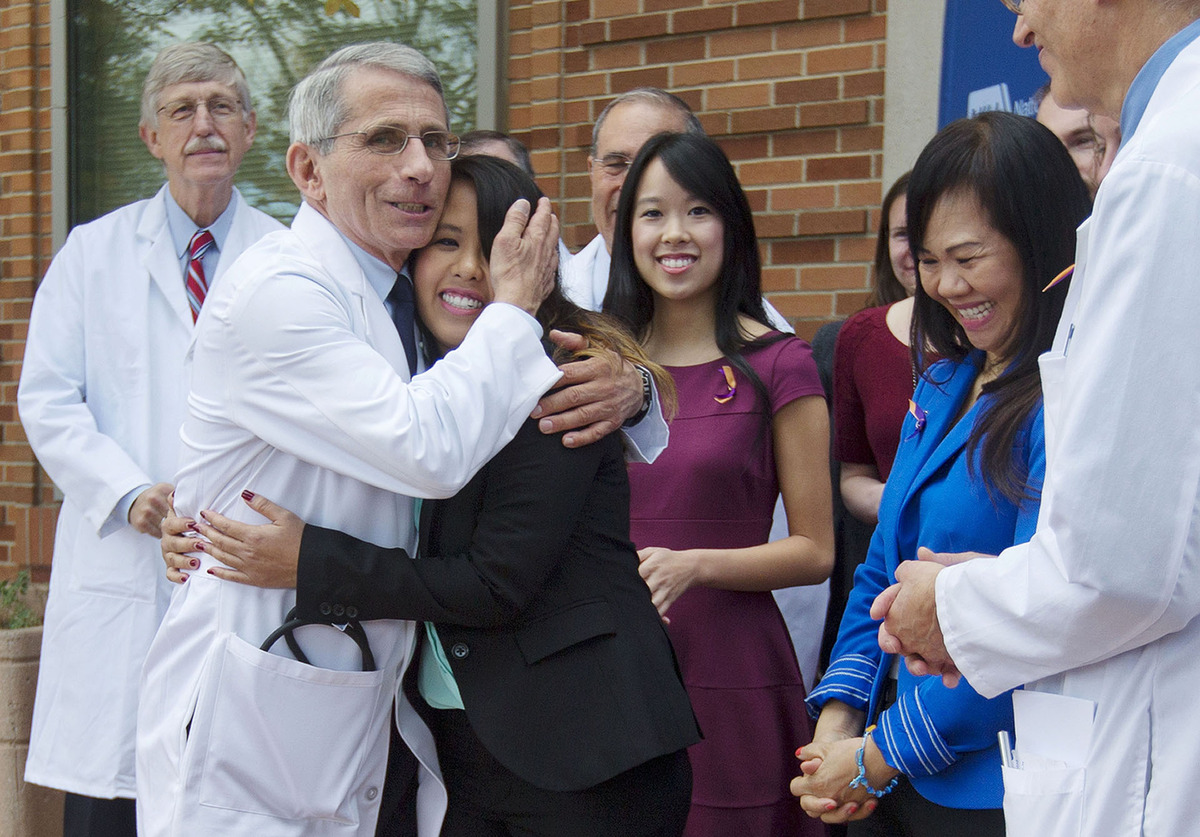 Anthony Fauci, Nina Pham