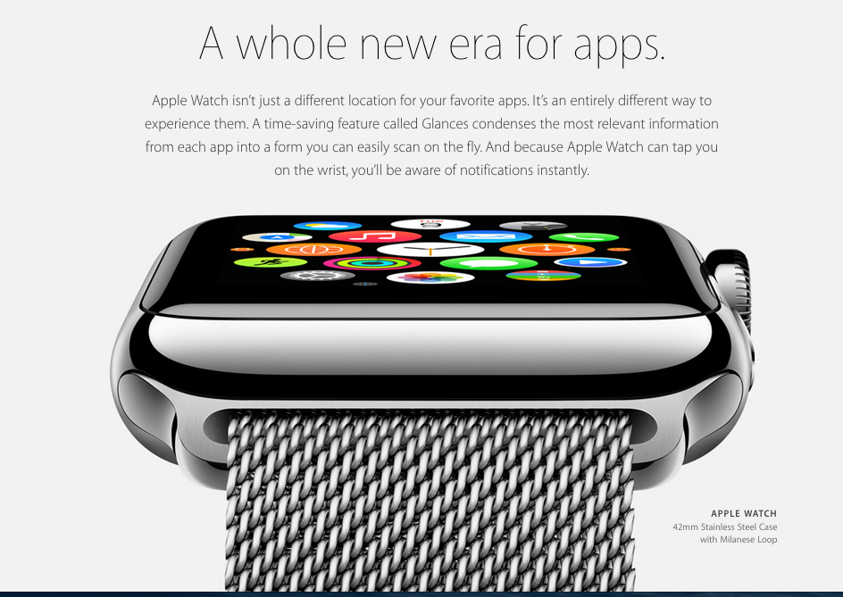 Apple Watch promo