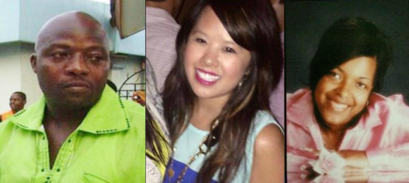 CDC officials are still investigating how nurses Nina Pham (center) and Amber Vinson (right) contracted Ebola while caring for Thomas Eric Duncan (left), the first patient diagnosed with the disease in the U.S.