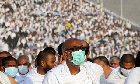 Muslim pilgrims arrive to take part in the Jamarat ritual 