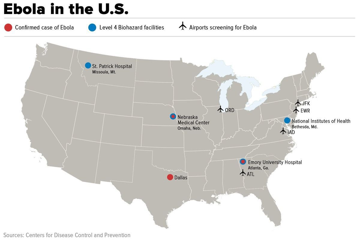 Ebola Map