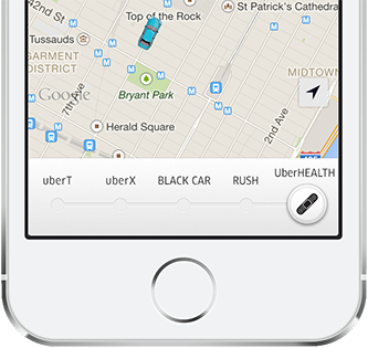 uberHEALTH screenshot UberHEALTH Now Bringing Flu Shot Armed Nurses to Your Home