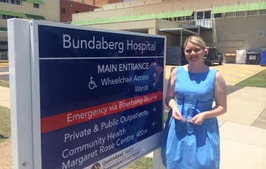 Bundaberg Hospital doctor named Australasian Junior Doctor of the Year