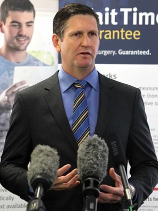 Health minister Lawrence Springborg said the money for the guarantee scheme would come fr