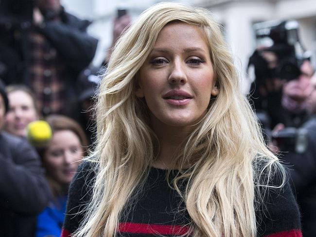 British singer Ellie Goulding. Pic: AFP PHOTO / ANDREW COWIE