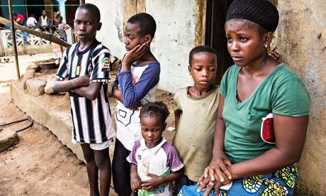 Orphans in Sierra Leone kamaras