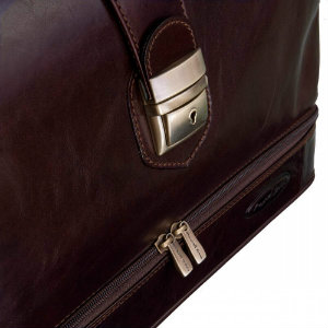 donninil choc detail 2 Leather Doctor’s Bags: Making a Comeback 