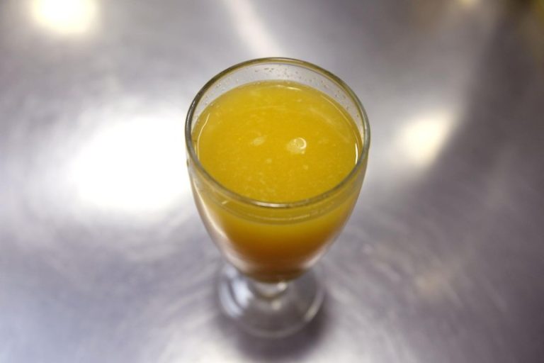 Antioxidant capacity of orange juice is multiplied tenfold