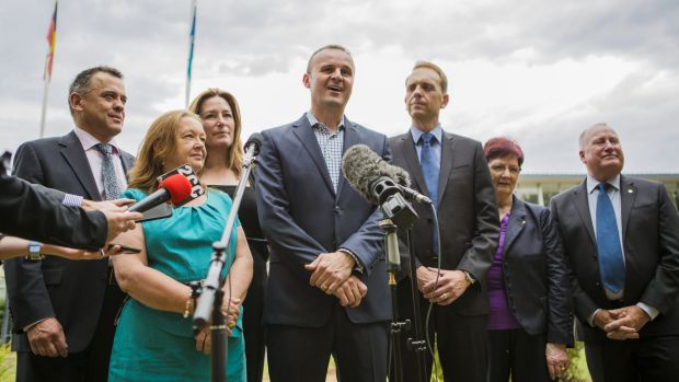 ACT Chief Minister Andrew Barr gives Simon Corbell health in reshuffle