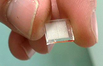 microneedles 2 Microneedles Allow Samping Interstitial Fluid, Deliver Drugs Painlessly (VIDEO)