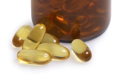 Fish oil capsules