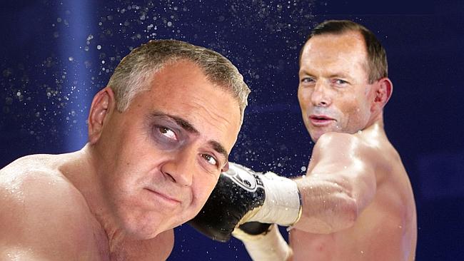 Tont Abbott and Joe Hockey went toe-to-toe over increased GP fee.