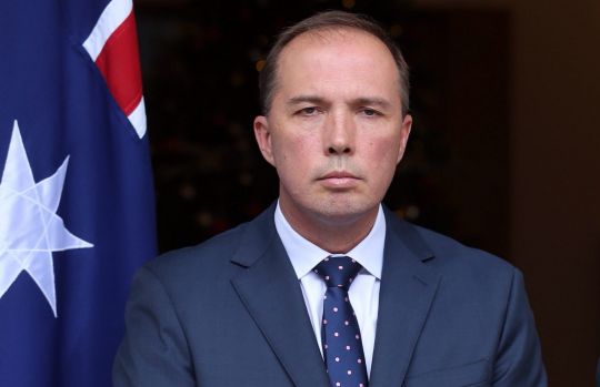 Concession: Peter Dutton was voted Australia's worst ever health minister in a poll of doctors.