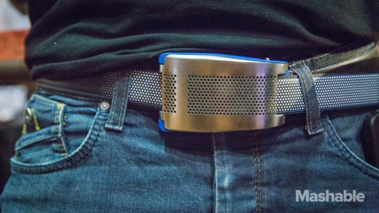 Smart belt loosens buckle when you’ve eaten too much