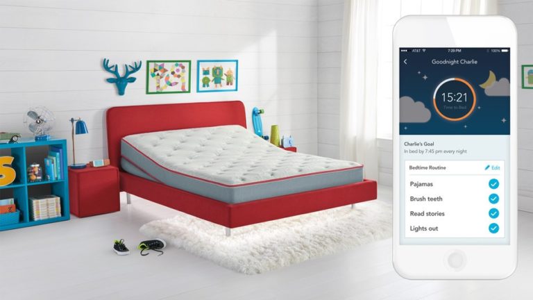 Smart bed for kids knows when they’re awake, keeps monsters away