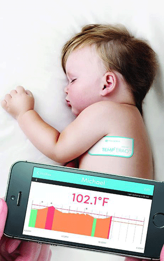 TempTraq Thermometer Patch Tracks Kids’ Fevers for 24 Hours (VIDEO)