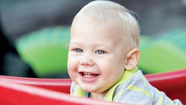 Michelle Pohlmann knows how important it is for her son Jack, 1, to brush his teeth. Pic: