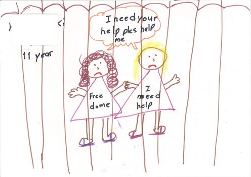 What can we draw from pictures by detained child asylum seekers?