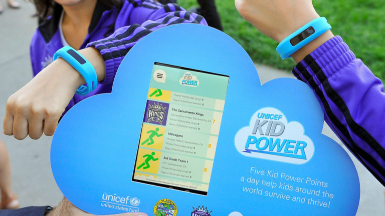 Wearables for good: UNICEF Kid Power promotes fitness and saving lives