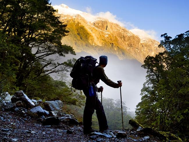 Booze: the perfect hiking companion.