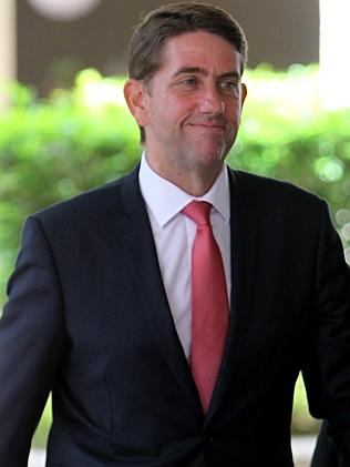 New Health Minister Cameron Dick said the email was a breach of guidelines.