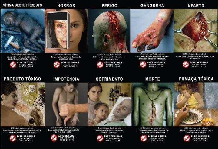 Cigarette warning labels may be more effective with imagery