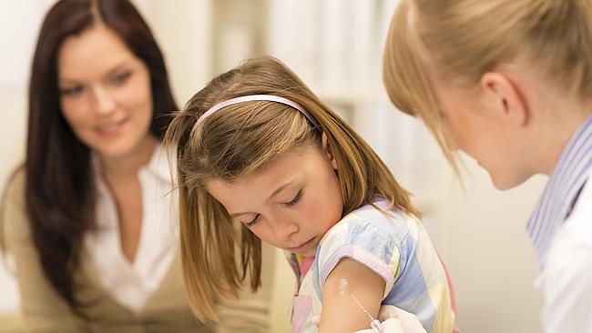 Important issue ... a Galaxy poll showed 86 per cent of Australians want vaccinations to 