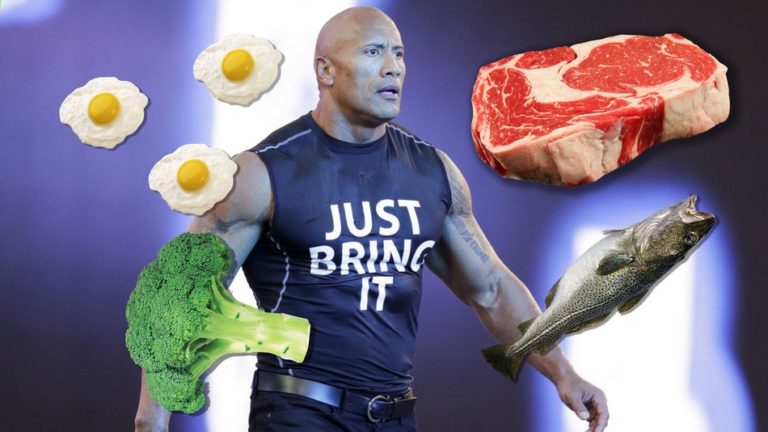 The Rock revealed what he eats each day and it’s absolutely obscene