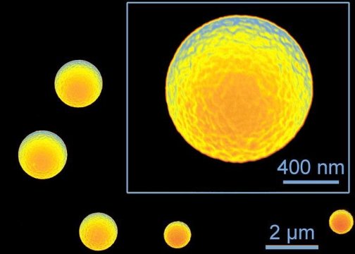 Tiny silicone spheres come out of the mist: Targeted medicine?