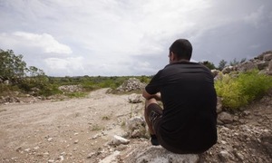 Refugees are forbidden to talk to journalists, so Ali, from Iran, had to be secretly interviewed in an abandoned phosphate mine. It is darkly joked on Nauru that refugees are the new phosphate. 