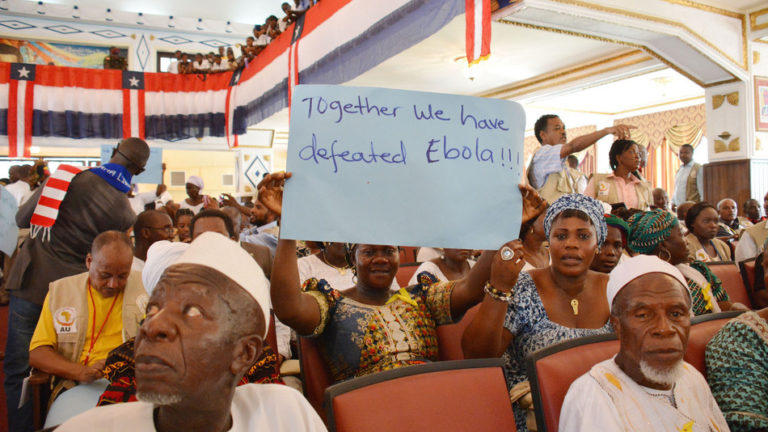 Liberia celebrates end of Ebola epidemic, but will ‘remain vigilant’