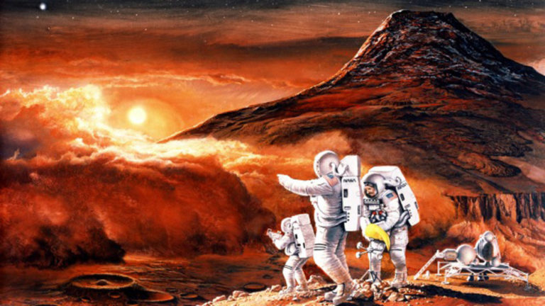 Astronauts may suffer brain damage during a Mars mission, study suggests