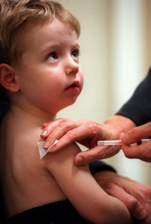 Australia's measles vaccination program has seen the incidence of the disease fall since the 1990s.