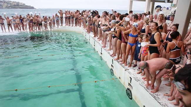 Familiar ... Sam recalls spending time at Bondi’s Icebergs among other Australian locales