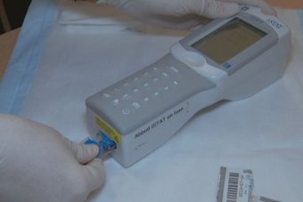 Instant blood test devices to cut down medical evacuation costs