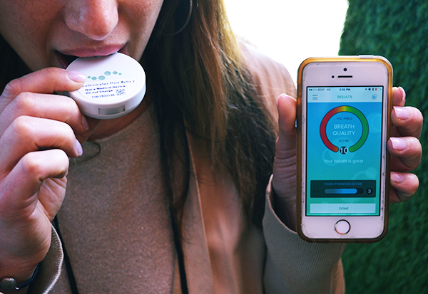 Mint, a Device to Measure Oral Hygiene and Hydration (Interview)