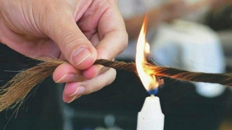 People are burning their hair to cure split ends because Internet