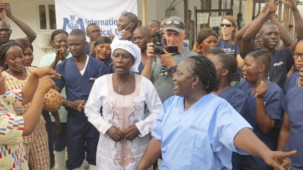 Sierra Leone’s last known Ebola patient is discharged singing and dancing