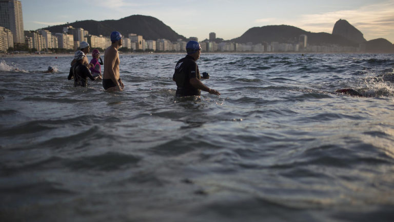 Olympians are training in water rife with fecal bacteria, Brazil’s data shows