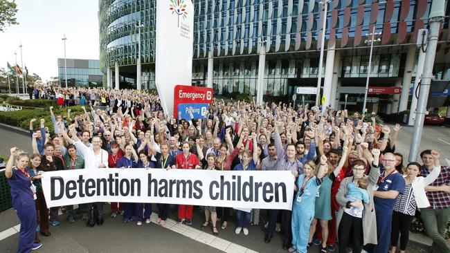 Royal Children’s Hospital stance on kids in detention backed by health minister