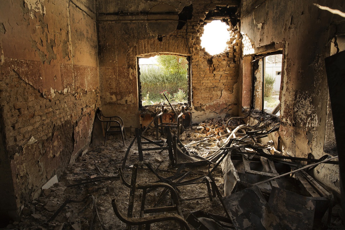 Kunduz Hospital Aftermath - 14 Oct 2015